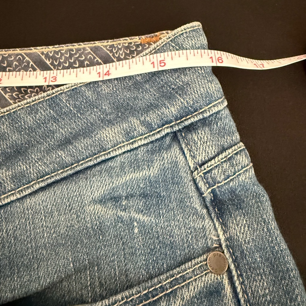 PAIGE Light Blue Straight Leg Jeans - Picture 3 of 6